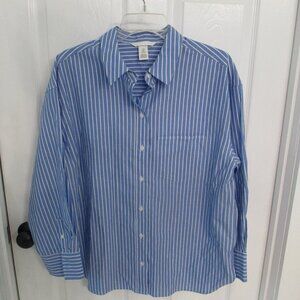 H&M cotton button down shirt